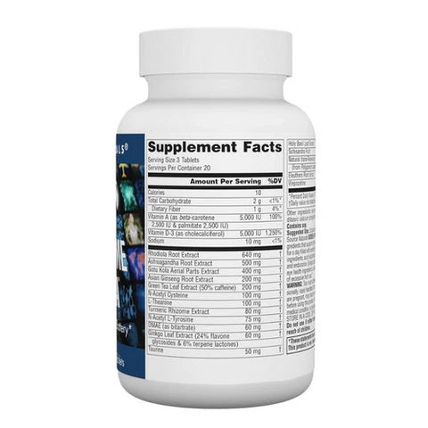 Screen Time Stamina, 60 Tabs by Source Naturals