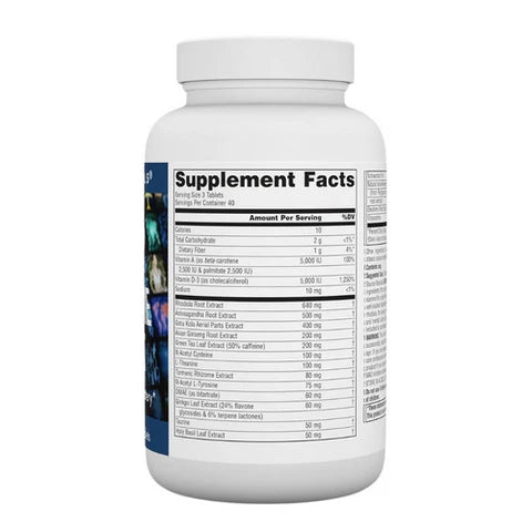 Screen Time Stamina, 120 Tabs by Source Naturals