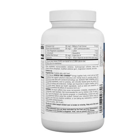 Screen Time Stamina, 120 Tabs by Source Naturals