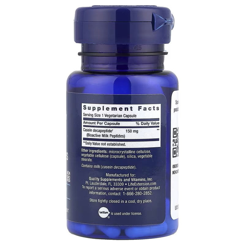 Bioactive Milk Peptides 30 Capsules