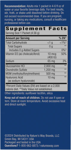 Joint Movement Glucosamine® Drink Mix by Nature&