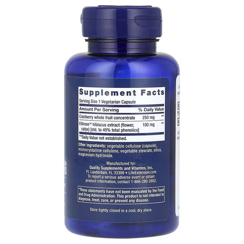 Optimized Cran-Max with UTIRose 60 Vegetarian Capsules