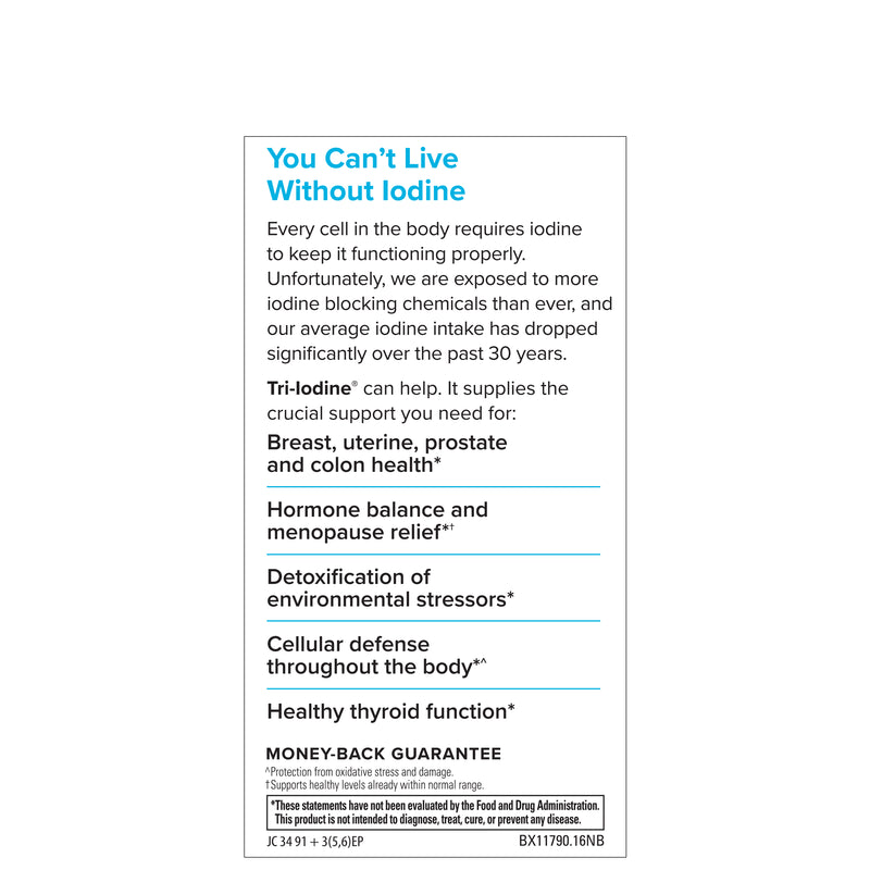 Terry Naturally Tri-Iodine 6.25 mg 90 Capsules