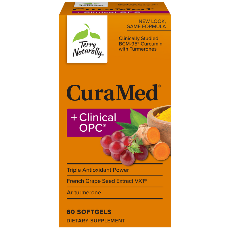 Terry Naturally (CuraMed +Clinical OPC) BCM 95 + OPC 60 Softgels