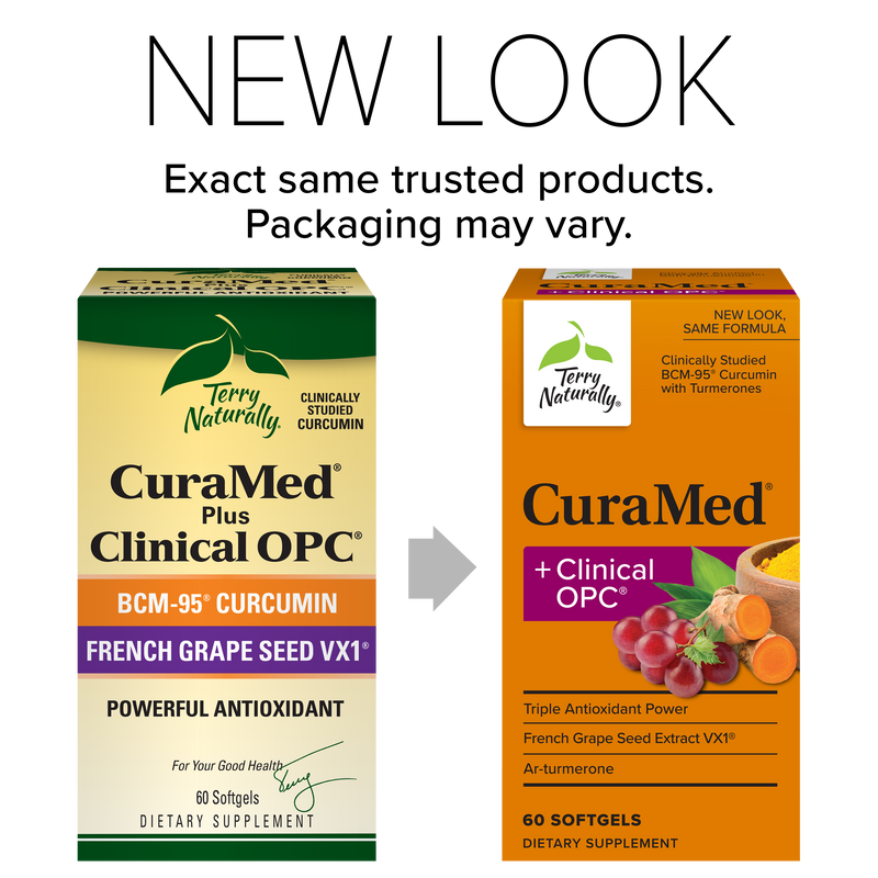 Terry Naturally (CuraMed +Clinical OPC) BCM 95 + OPC 60 Softgels