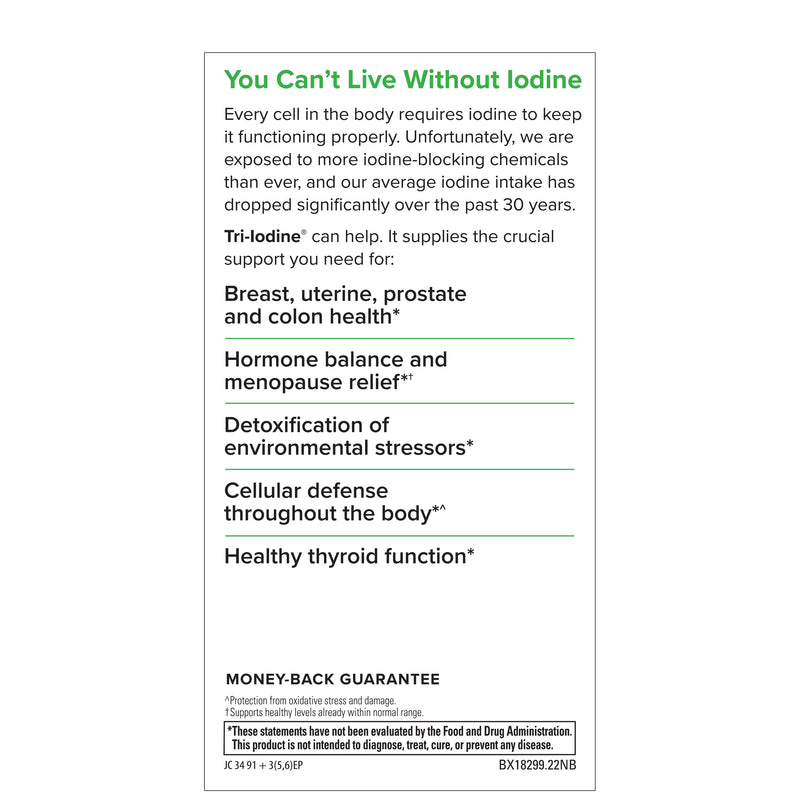 Terry Naturally Tri-Iodine 12.5 mg 90 Capsules