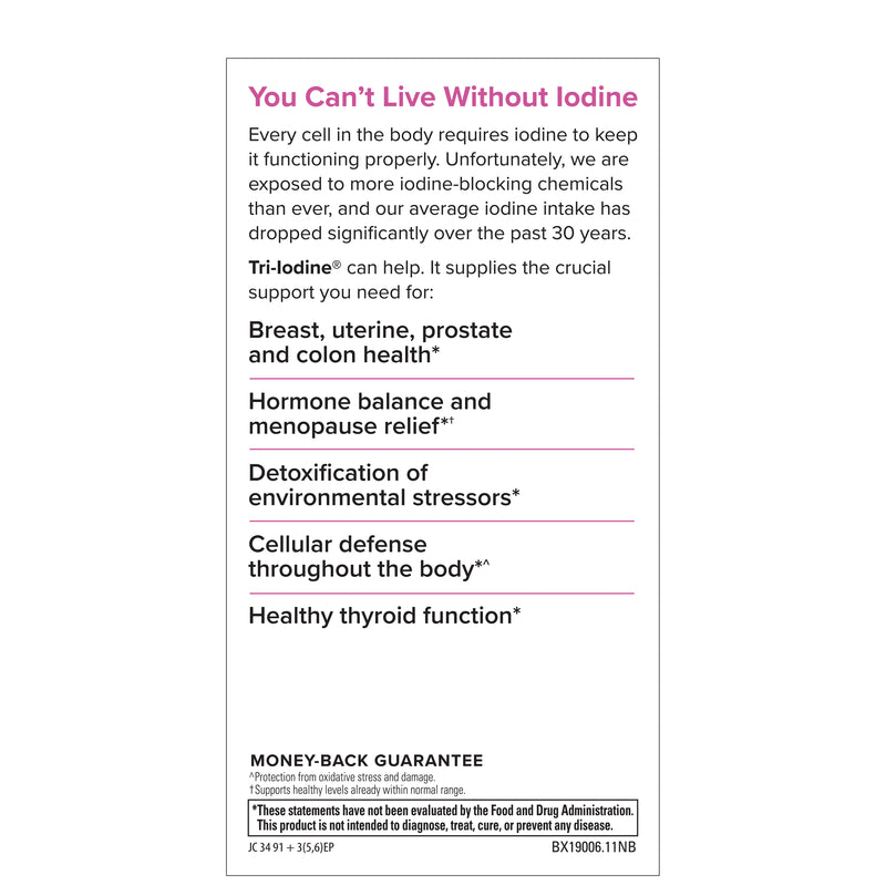 Terry Naturally Tri-Iodine 25 mg 60 Capsules