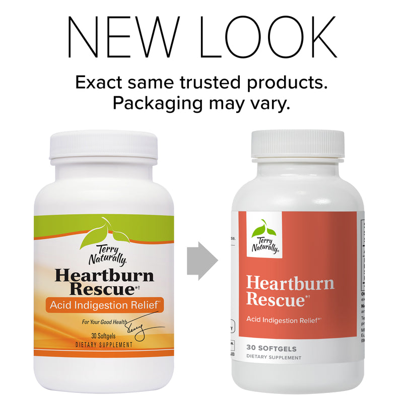 Terry Naturally Advanced Heartburn Rescue 30 Softgels