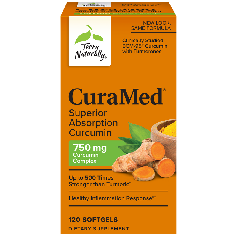 Terry Naturally CuraMed 750 mg 120 Softgels