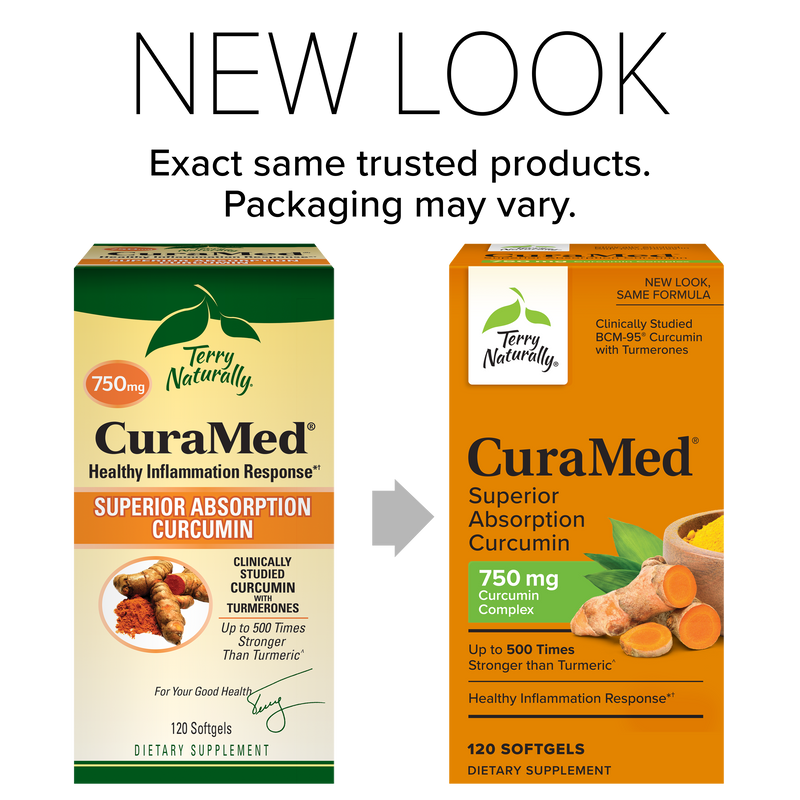 Terry Naturally CuraMed 750 mg 120 Softgels