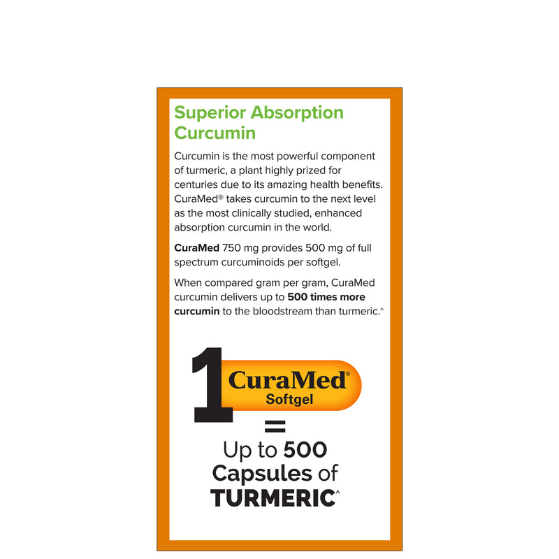 Terry Naturally CuraMed 750 mg 30 Softgels