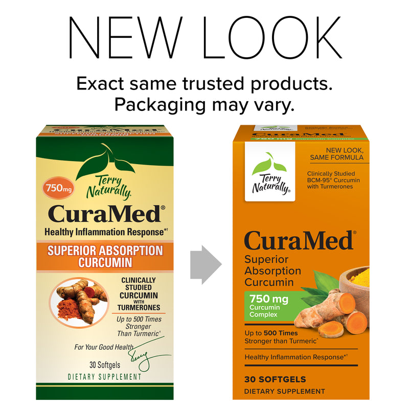 Terry Naturally CuraMed 750 mg 30 Softgels