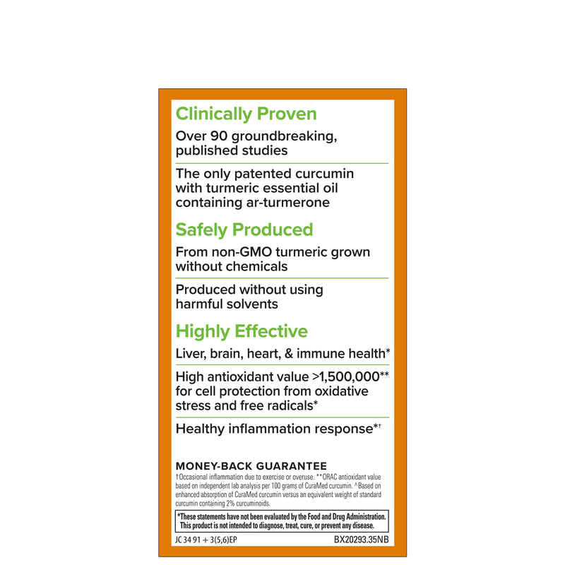 Terry Naturally CuraMed 750 mg 30 Softgels