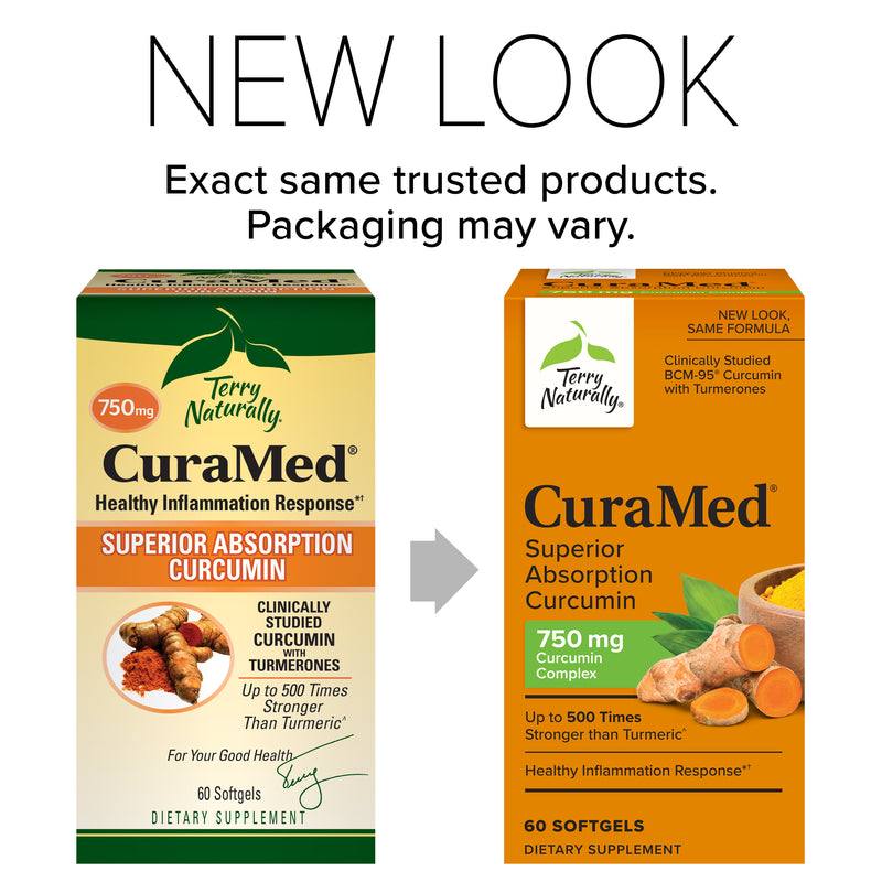 Terry Naturally CuraMed 750 mg 60 Softgels
