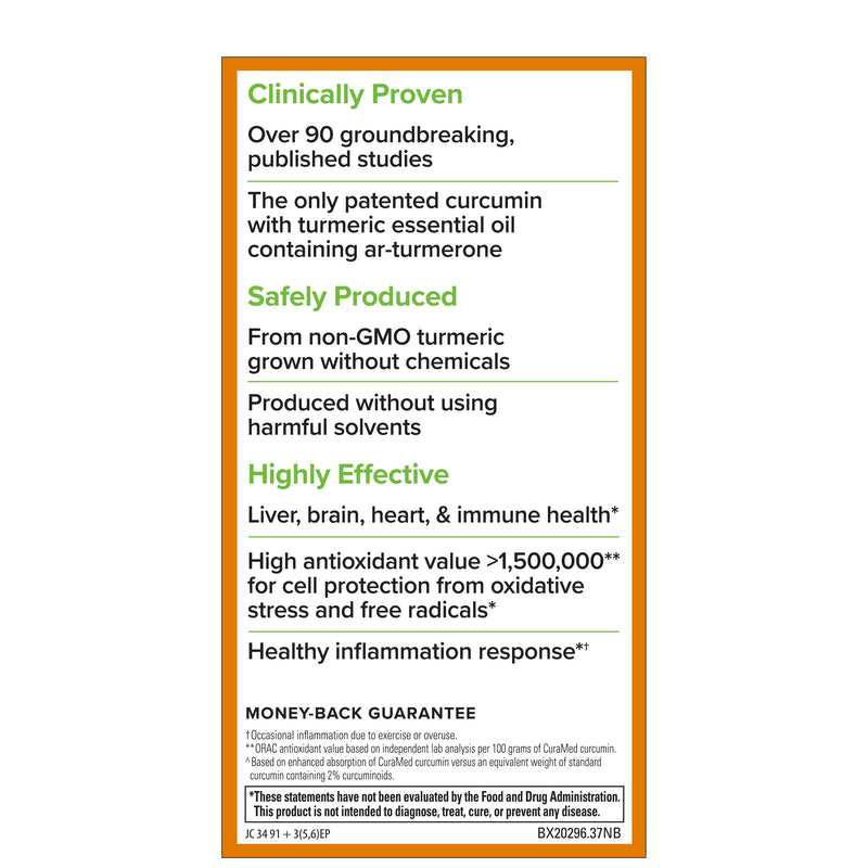 Terry Naturally CuraMed 750 mg 60 Softgels