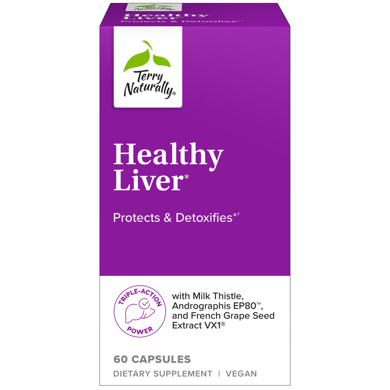 Terry Naturally Healthy Liver 60 Capsules, by EuroPharma