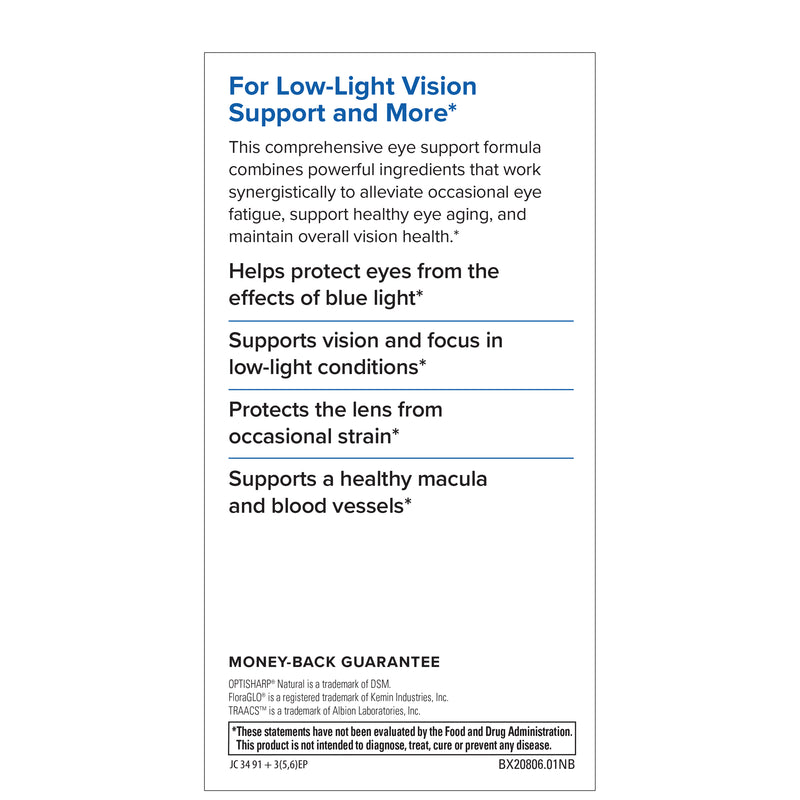 Terry Naturally, Healthy Night Vision, 60 Capsules, by EuroPharma