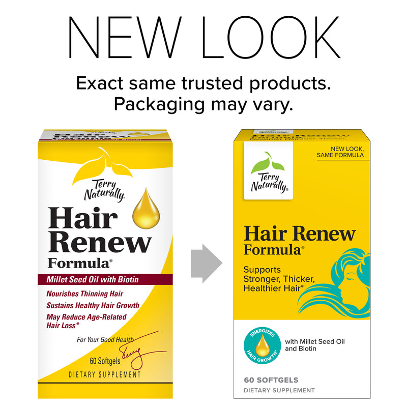 Terry Naturally Hair Renew Formula 60 Softgels