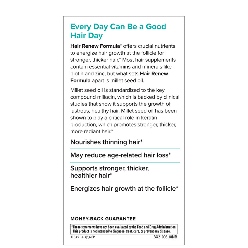 Terry Naturally Hair Renew Formula 60 Softgels