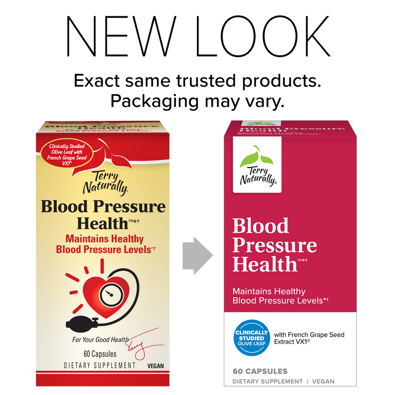 Terry Naturally Blood Pressure Health 60 Capsules