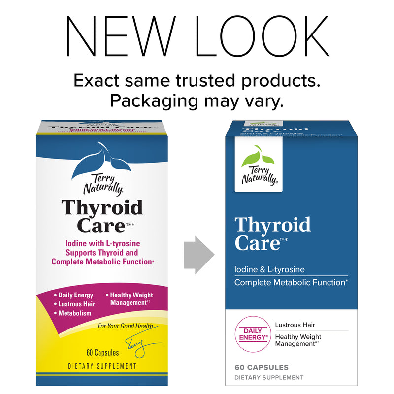 Terry Naturally Thyroid Care 60 Capsules