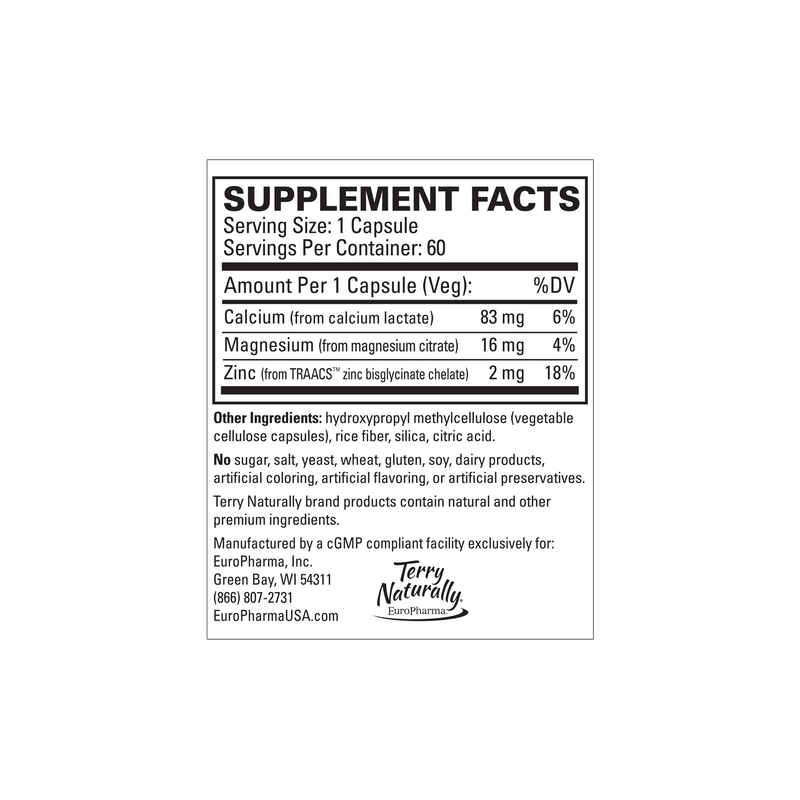 Terry Naturally Muscle Relax 60 Caps