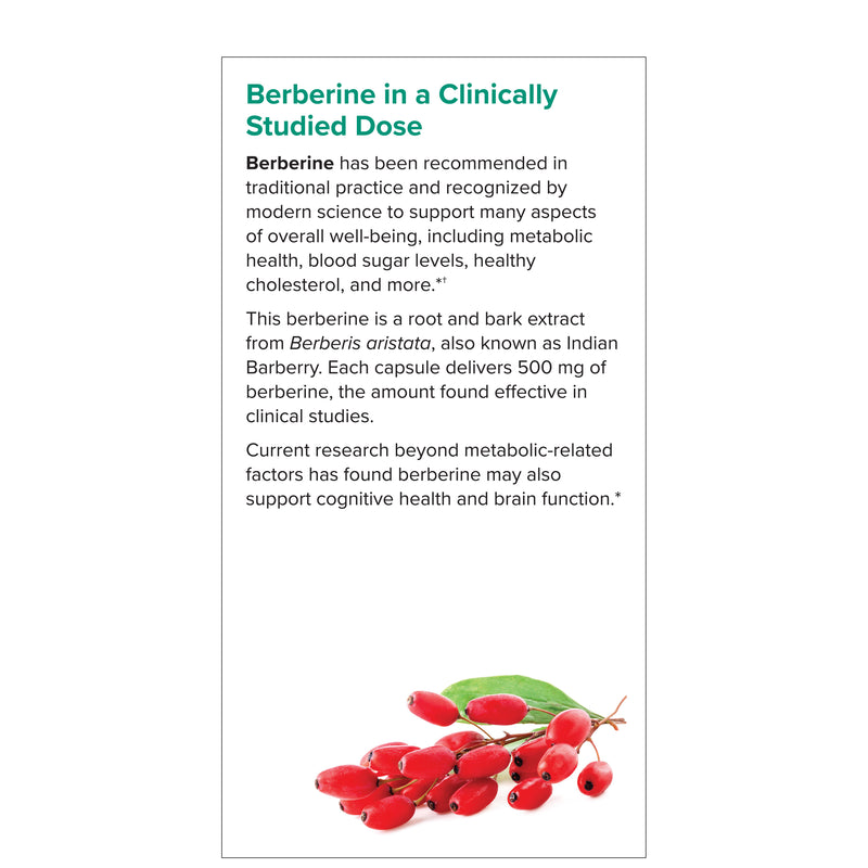 Terry Naturally Berberine 500 mg, 60 Capsules, by Europharma