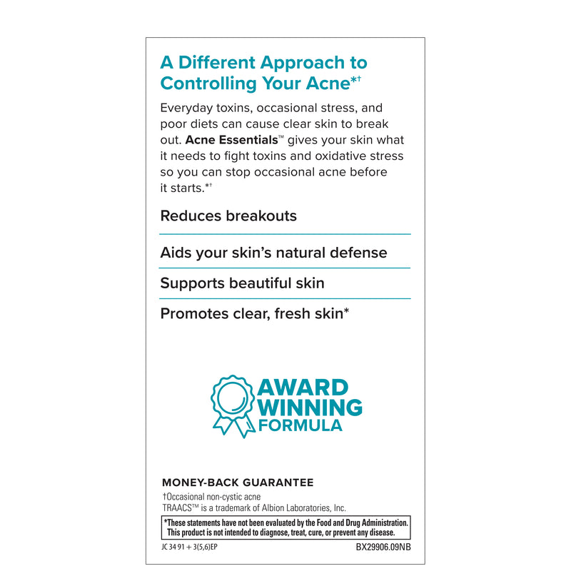 Terry Naturally Acne Essentials 60 Capsules