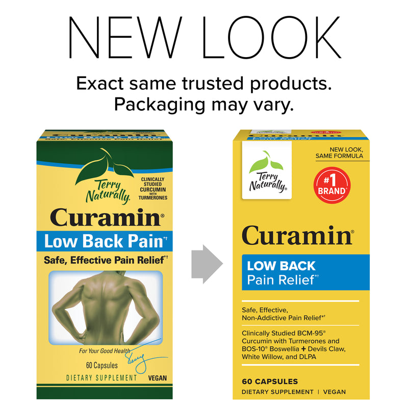 Terry Naturally Curamin Low Back Pain 60 Capsules