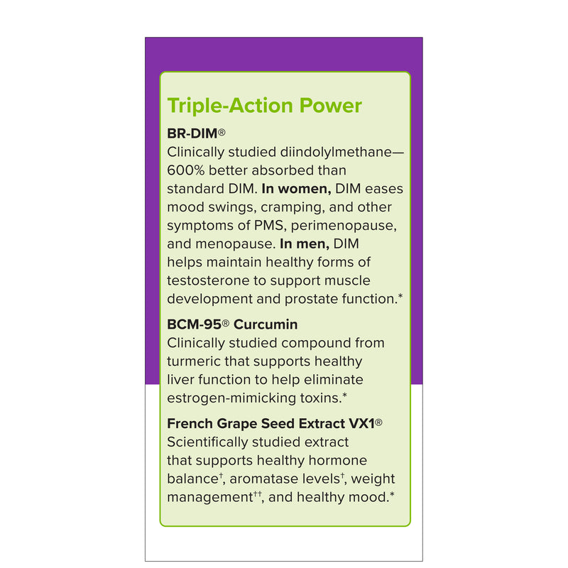 Terry Naturally DIM Complex with BCM-95 Curcumin 30 Capsules, by EuroPharma *NEW LOOK