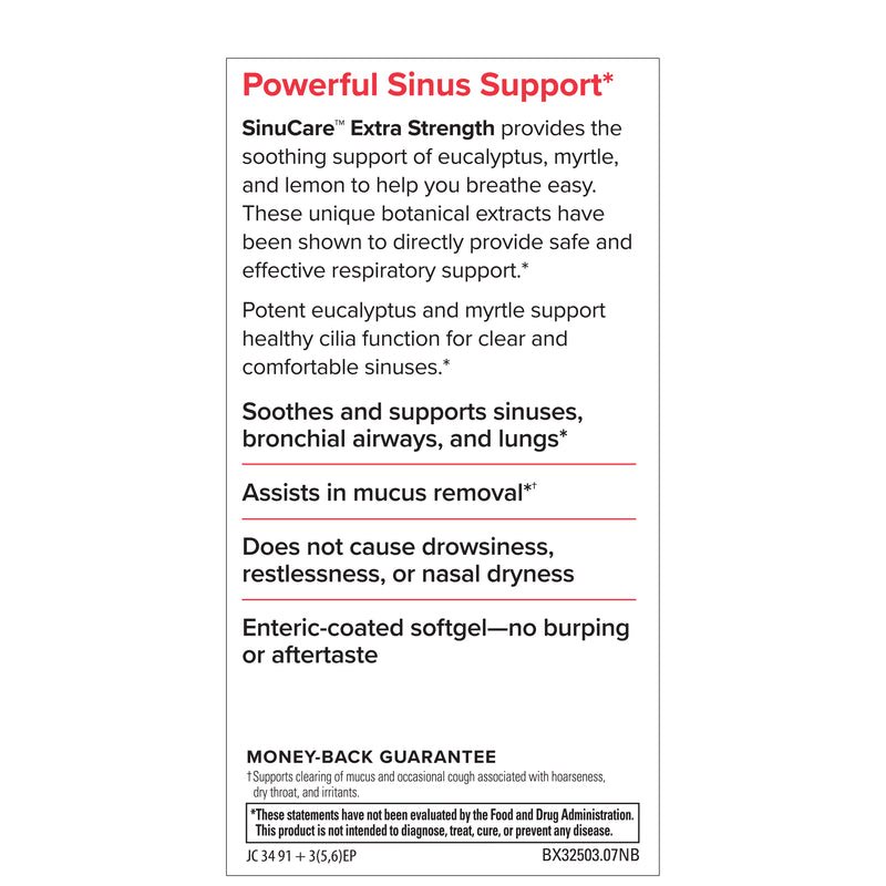 Terry Naturally SinuCare Extra Strength 30 Softgels