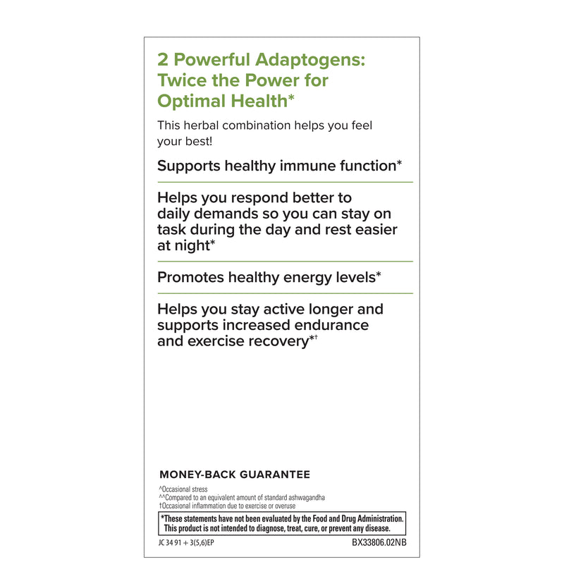 Andrographis and Ashwagandha 60 Caps