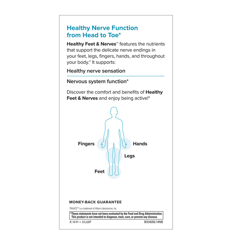 Terry Naturally Healthy Feet & Nerves 120 Capsules