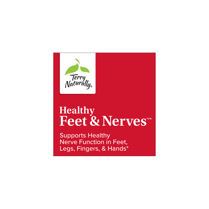 Terry Naturally Healthy Feet & Nerves 120 Capsules