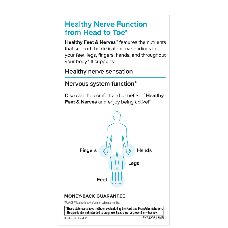 Terry Naturally Healthy Feet & Nerves 60 Capsules