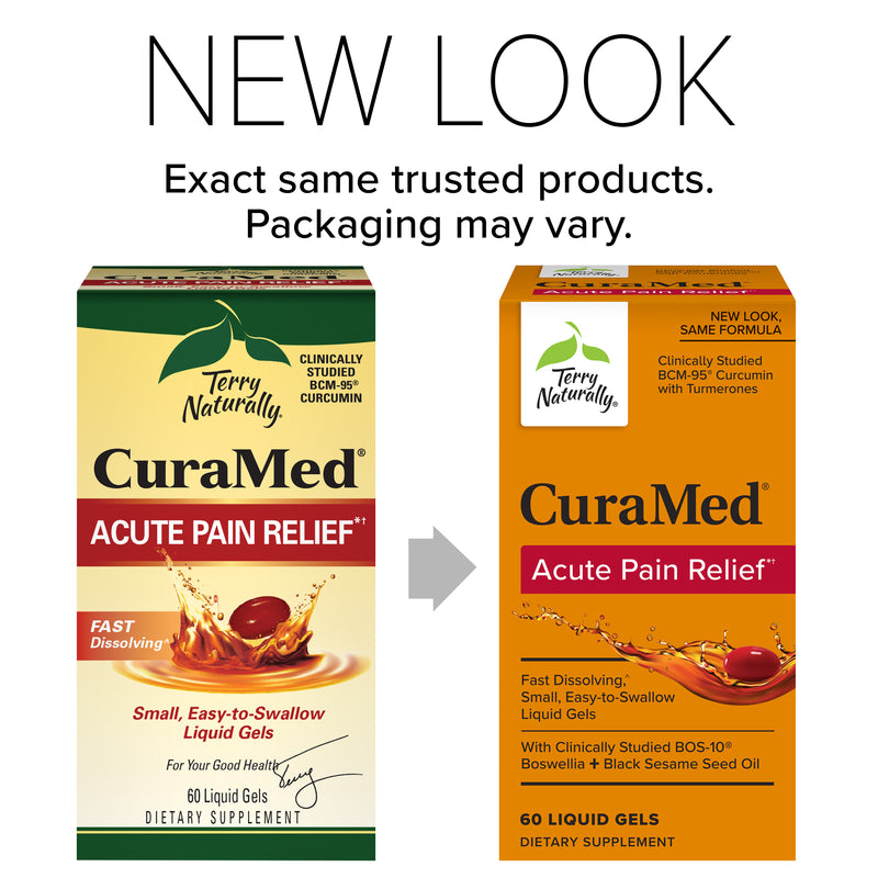 Curamed Acute Pain Relief 60 Liquid Gels