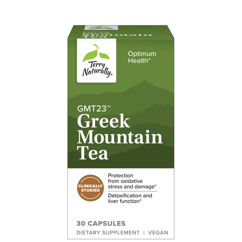 Terry Naturally GMT23™ Greek Mountain Tea, 30 Capsules, by Europharma