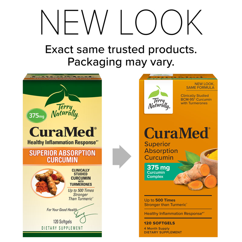 Terry Naturally CuraMed 375 mg 120 Softgels