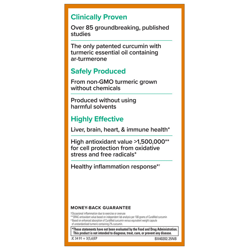 Terry Naturally CuraMed 375 mg 120 Softgels