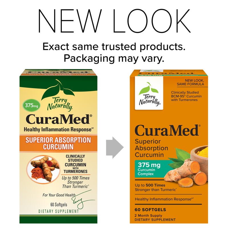 Terry Naturally CuraMed 375 mg 60 Softgels