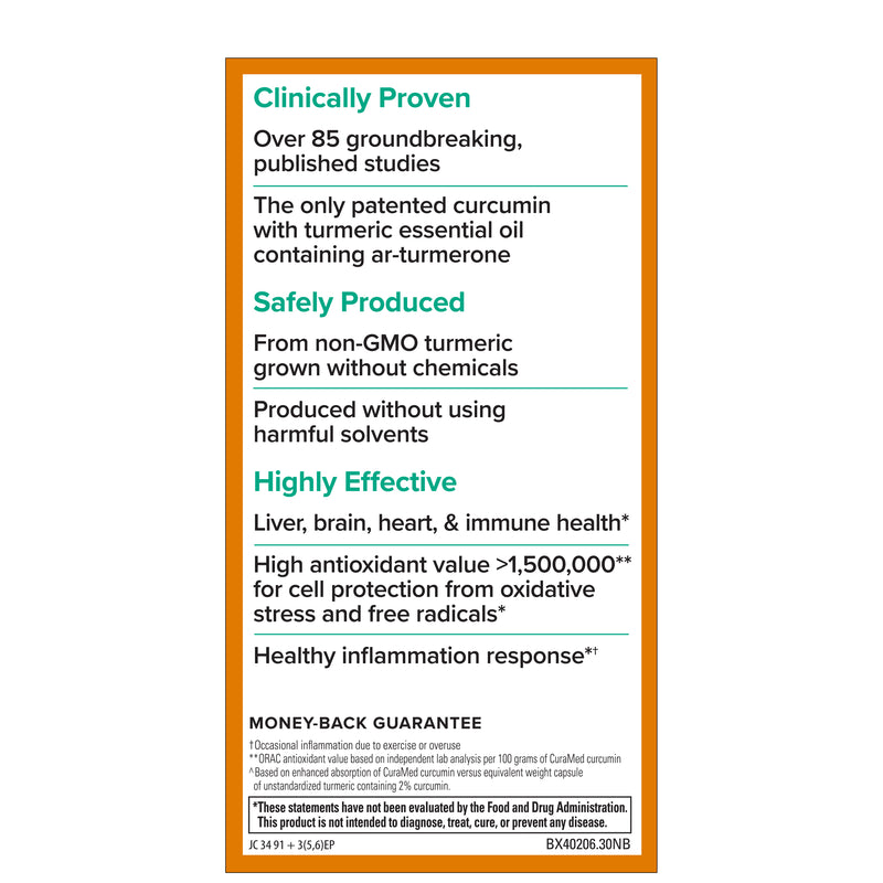 Terry Naturally CuraMed 375 mg 60 Softgels