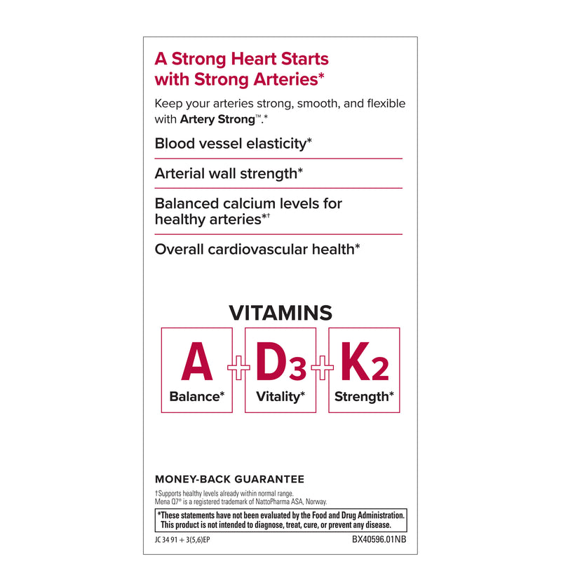 Terry Naturally Artery Strong 60 Softgels by EuroPharma