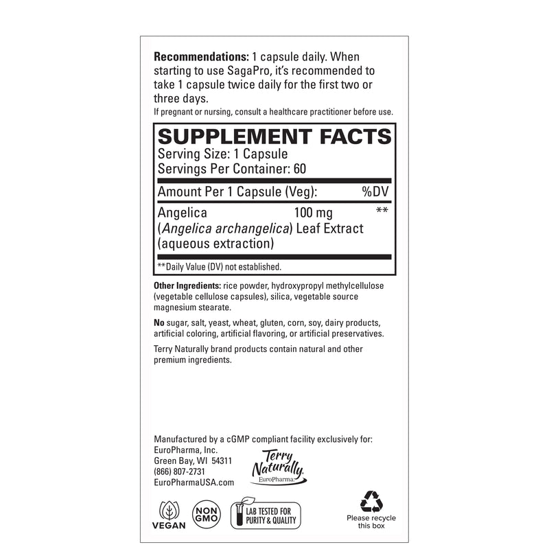 Terry Naturally SagaPro Bladder Health 60 Caps