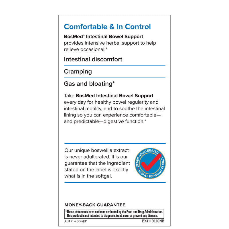 Terry Naturally BosMed Intestinal Bowel Support 60 Softgels