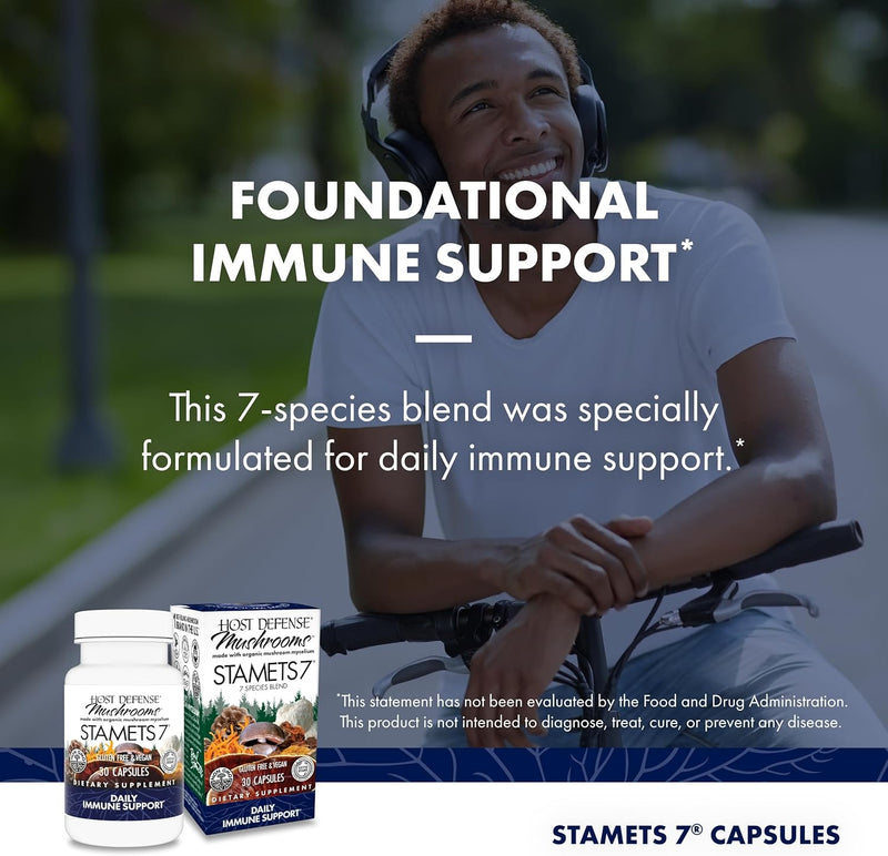 Host Defense Stamets 7 30 Capsules