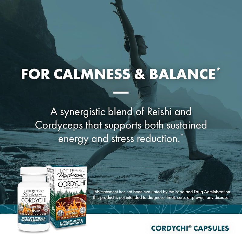 Host Defense CordyChi 30 Capsules