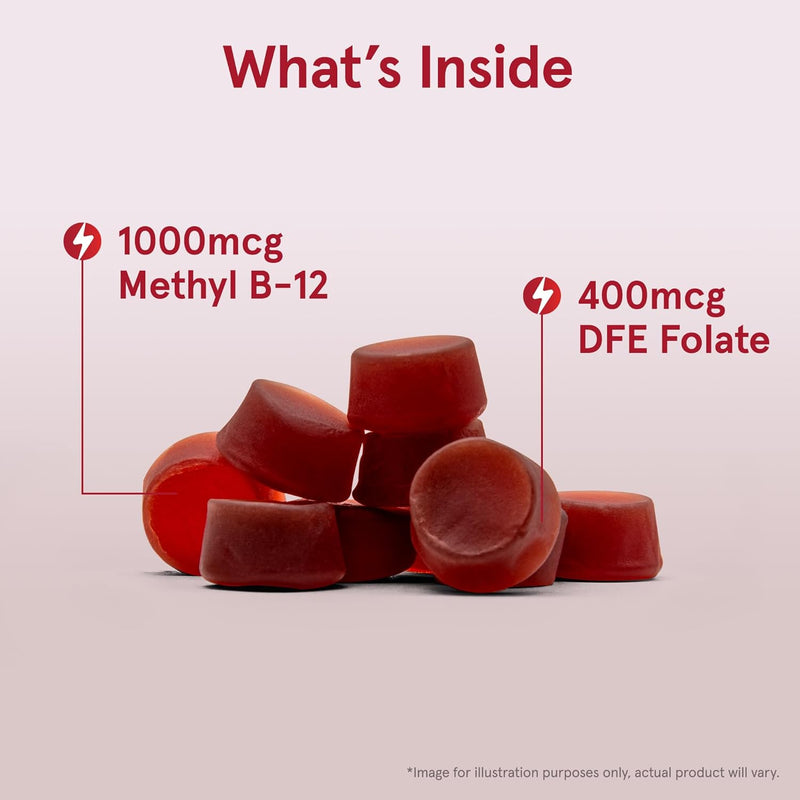 B12 Energy 60 Gummies, by Jarrow Formulas