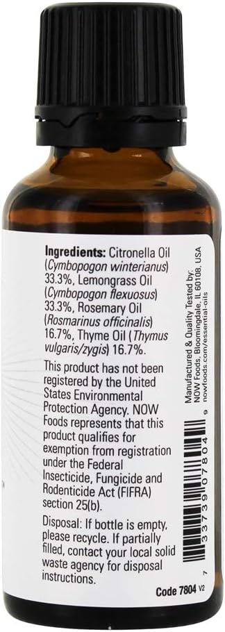 Bug Ban™ Essential Oil Blend - 1 fl. oz. (30 ml) by NOW