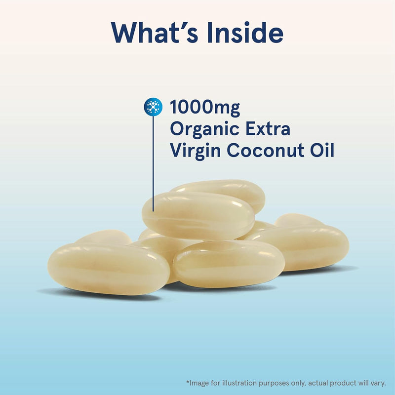 Extra Virgin Coconut Oil 1000 mg 120 Softgels
