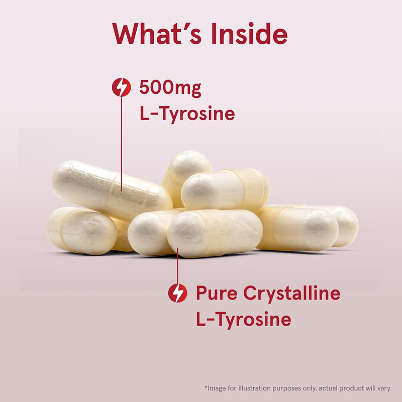 L-Tyrosine 500 mg 100 Capsules
